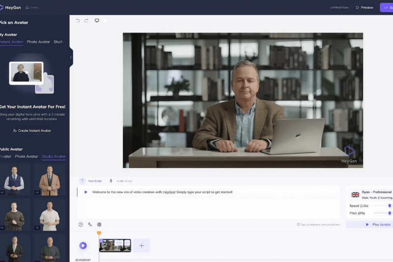 HeyGen: Personalized AI Avatar Videos